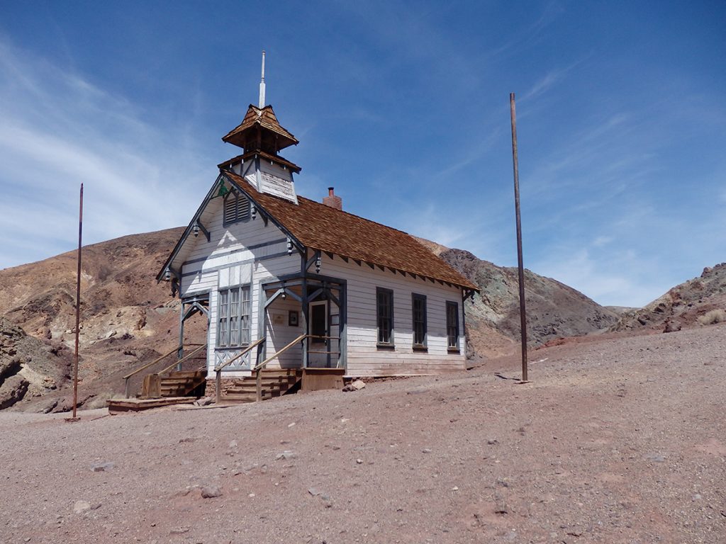 white building in the dessert