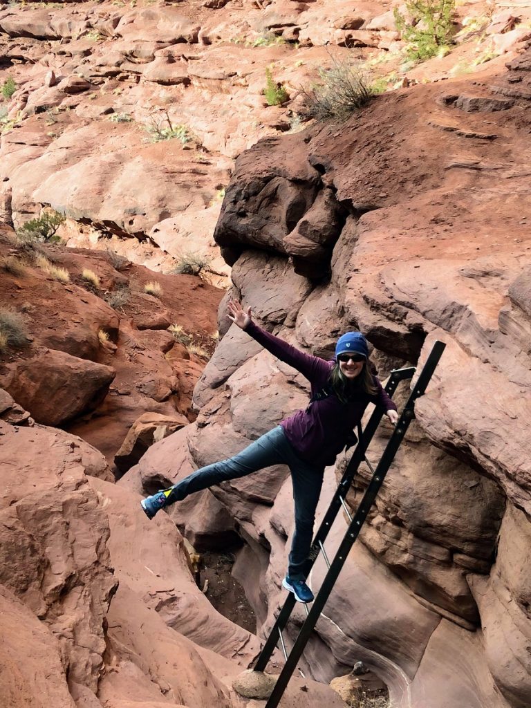 Moab FisherTowers Ladder