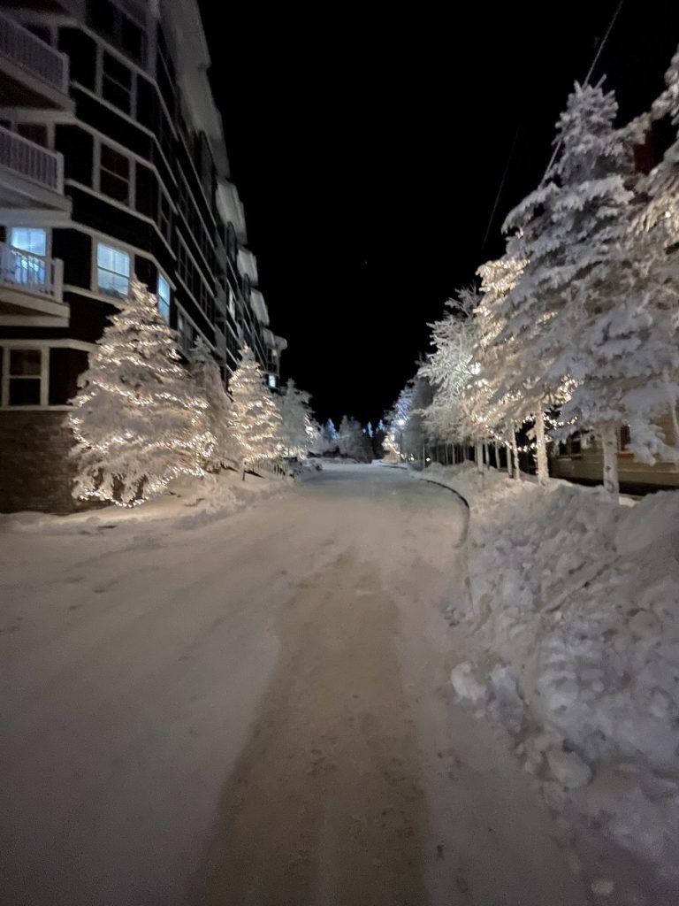 Snowshoe IcyRoads