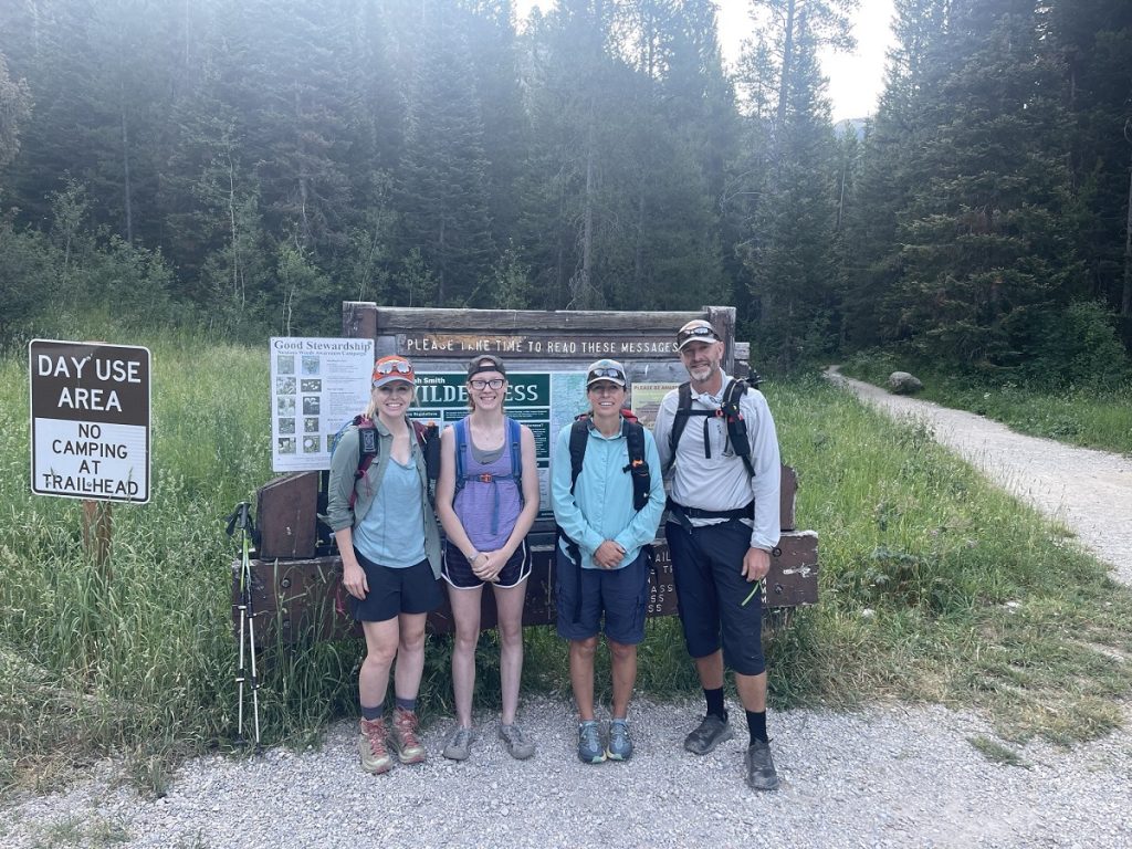 Trailhead TetonCanyon