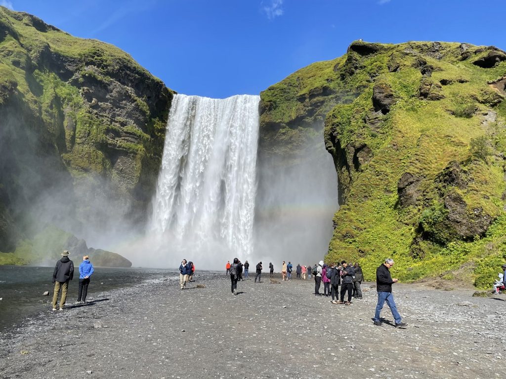 Iceland SkogafossWaterfall