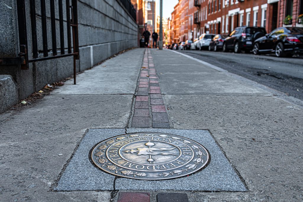 Freedom Trail in Boston