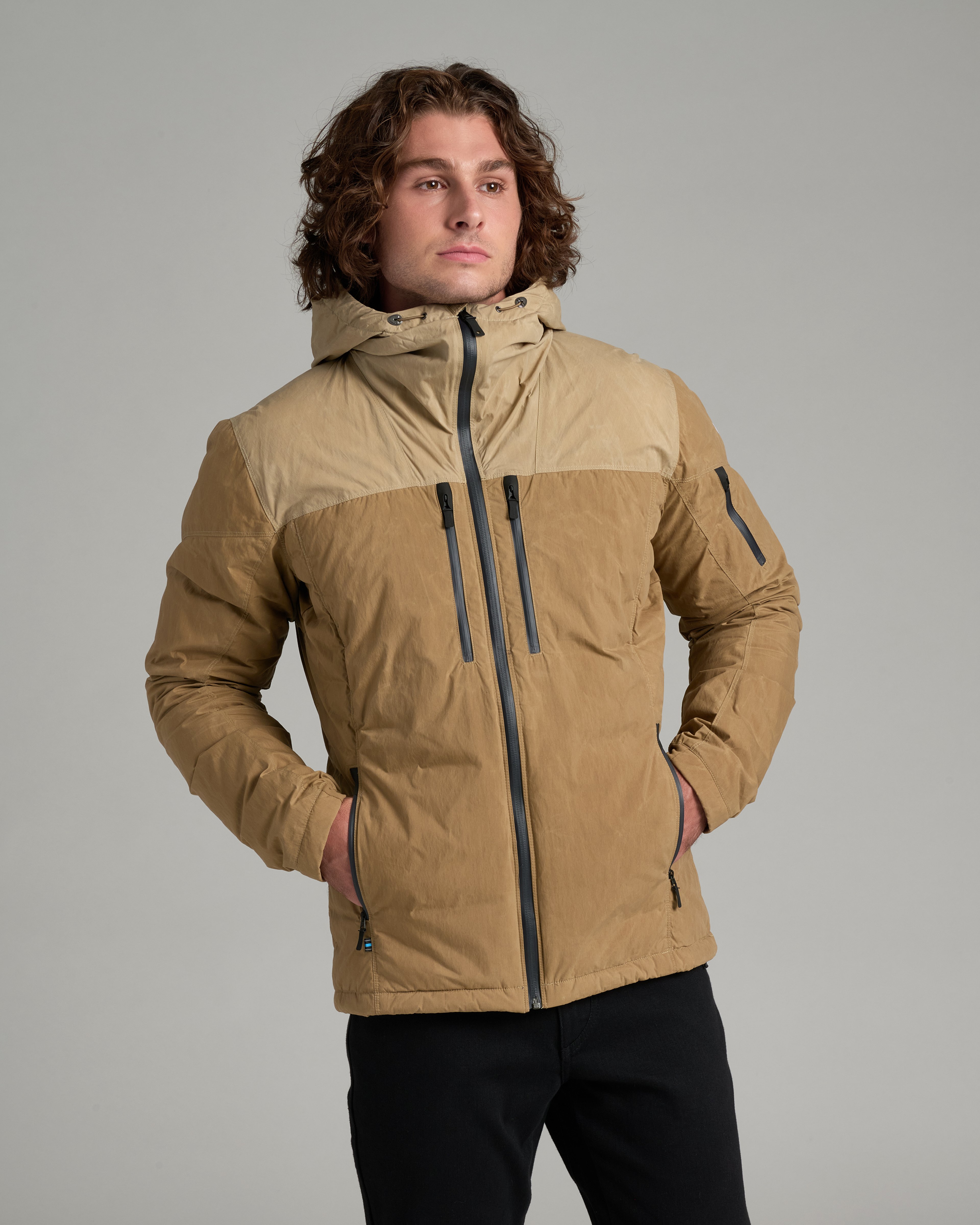 KUHL M's Wyldefire Hoody DESERT KHAKI/KANVAS Front