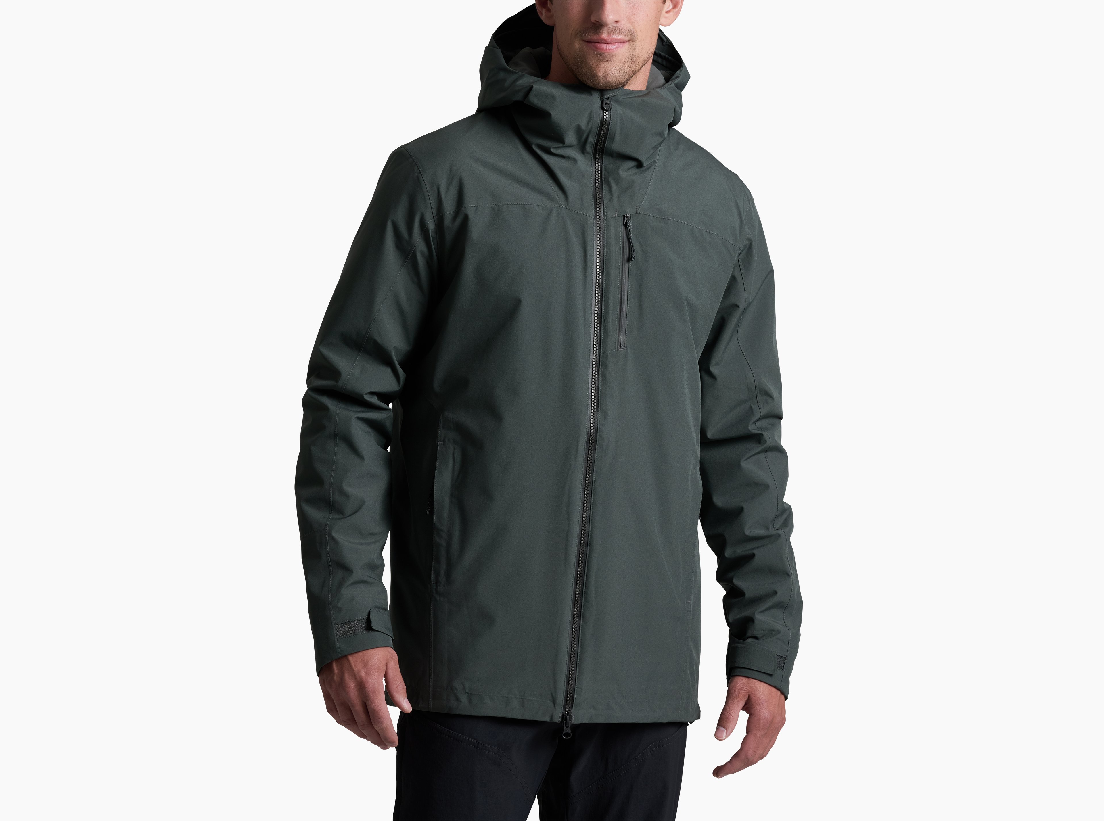 KUHL M's Stretch Voyagr Insulated CARBON Front