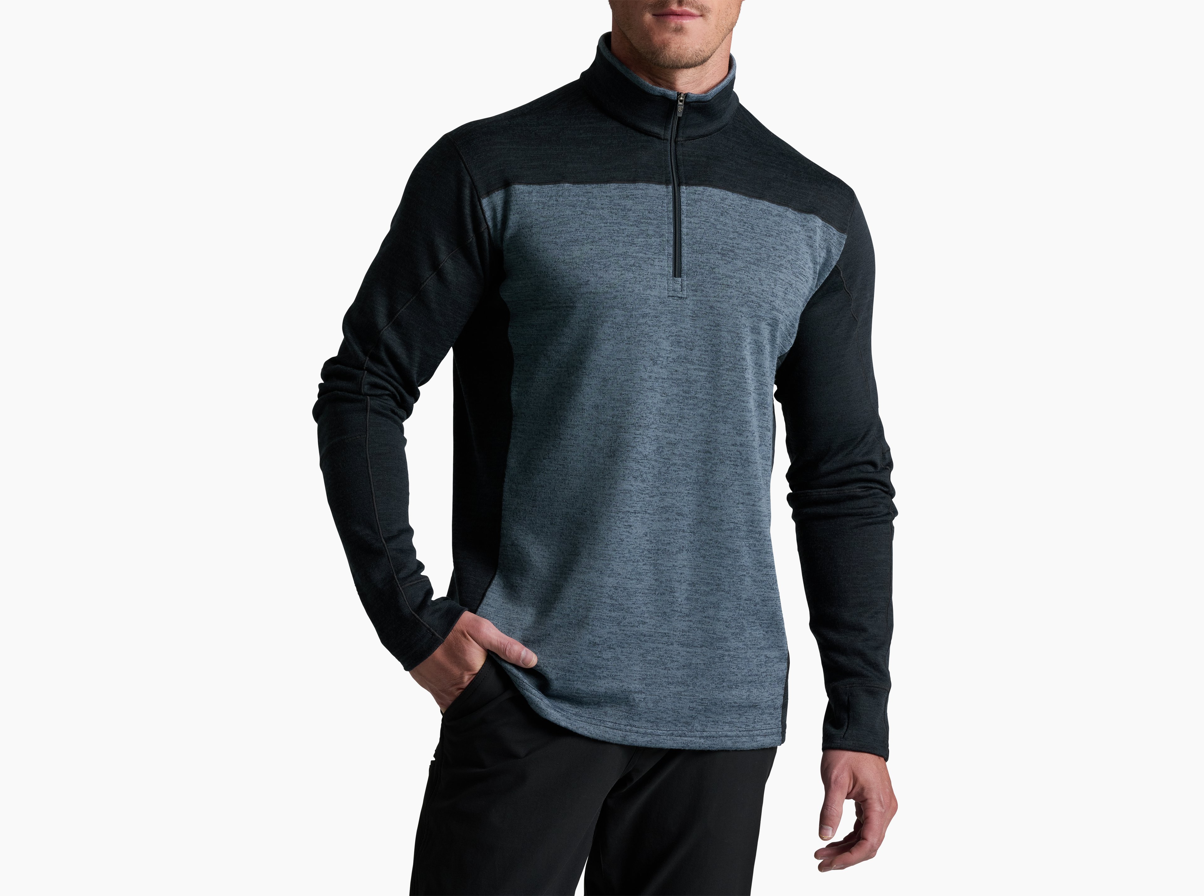 KUHL Ryzer 1/4 Zip NIGHT BLUE Front