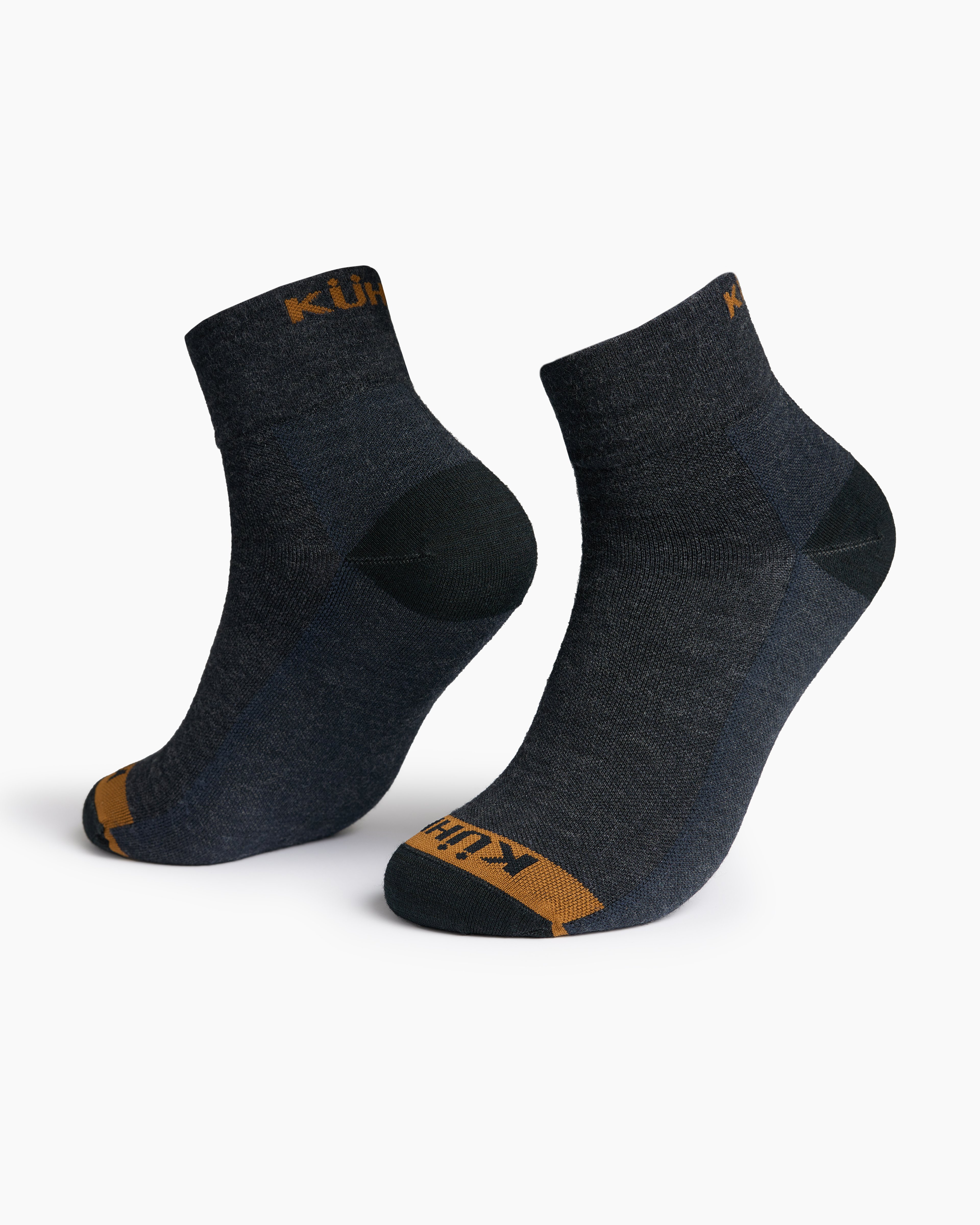 KUHL KUHL Ultralight Quarter Sock KOAL