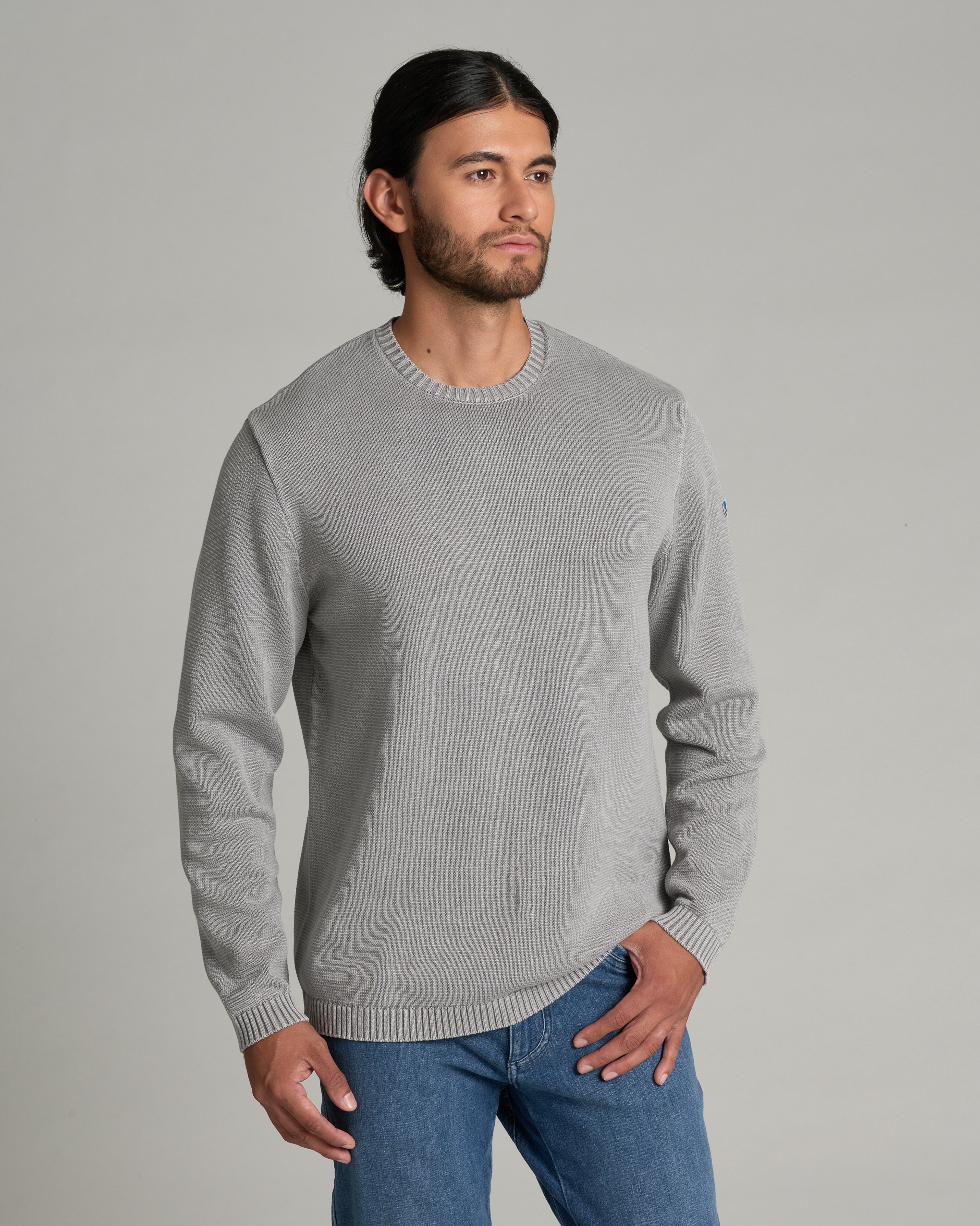 KUHL Motive Sweater HEATHER GREY Front