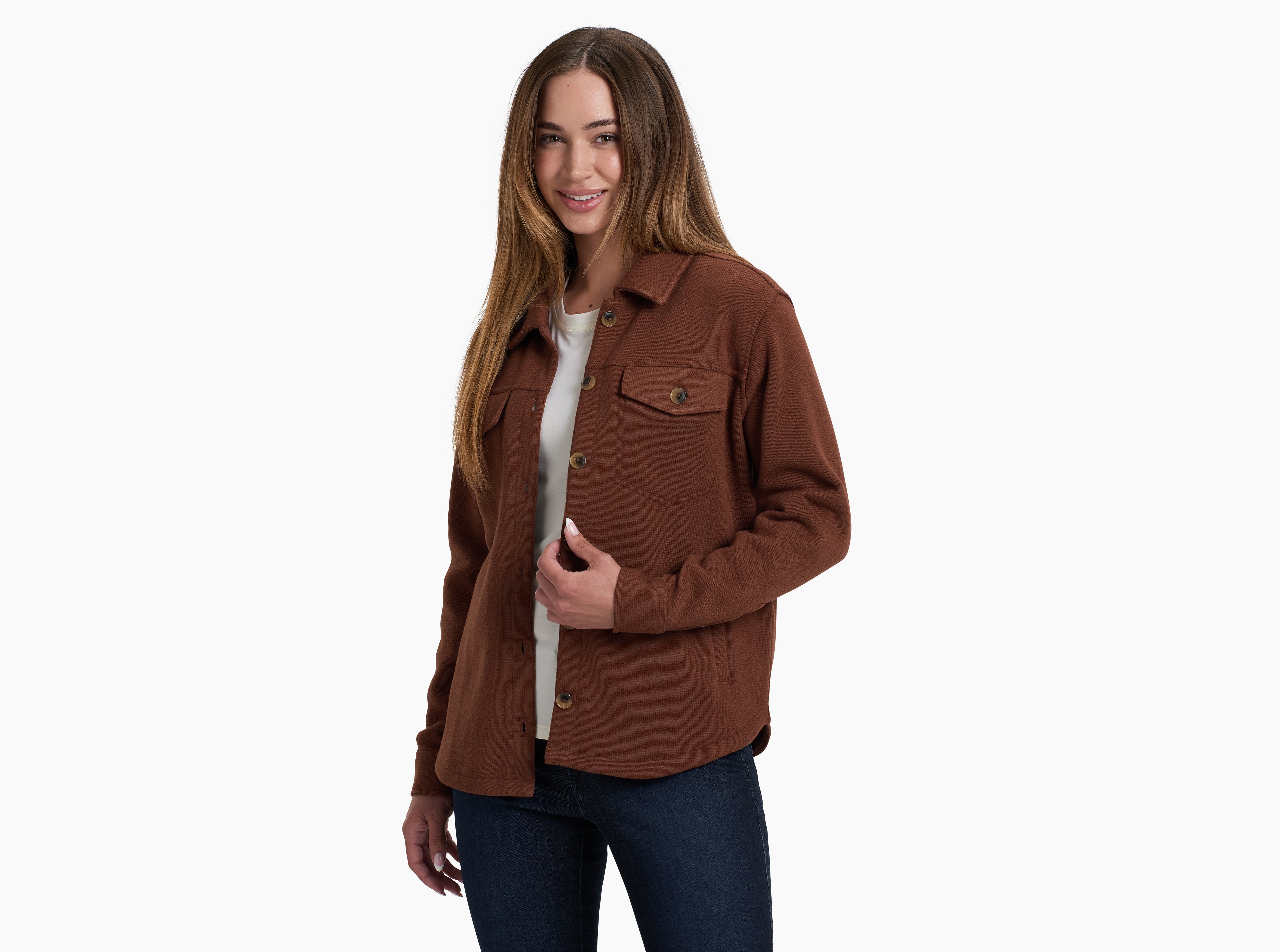 KUHL Highland Shirtjak MOCHA Front