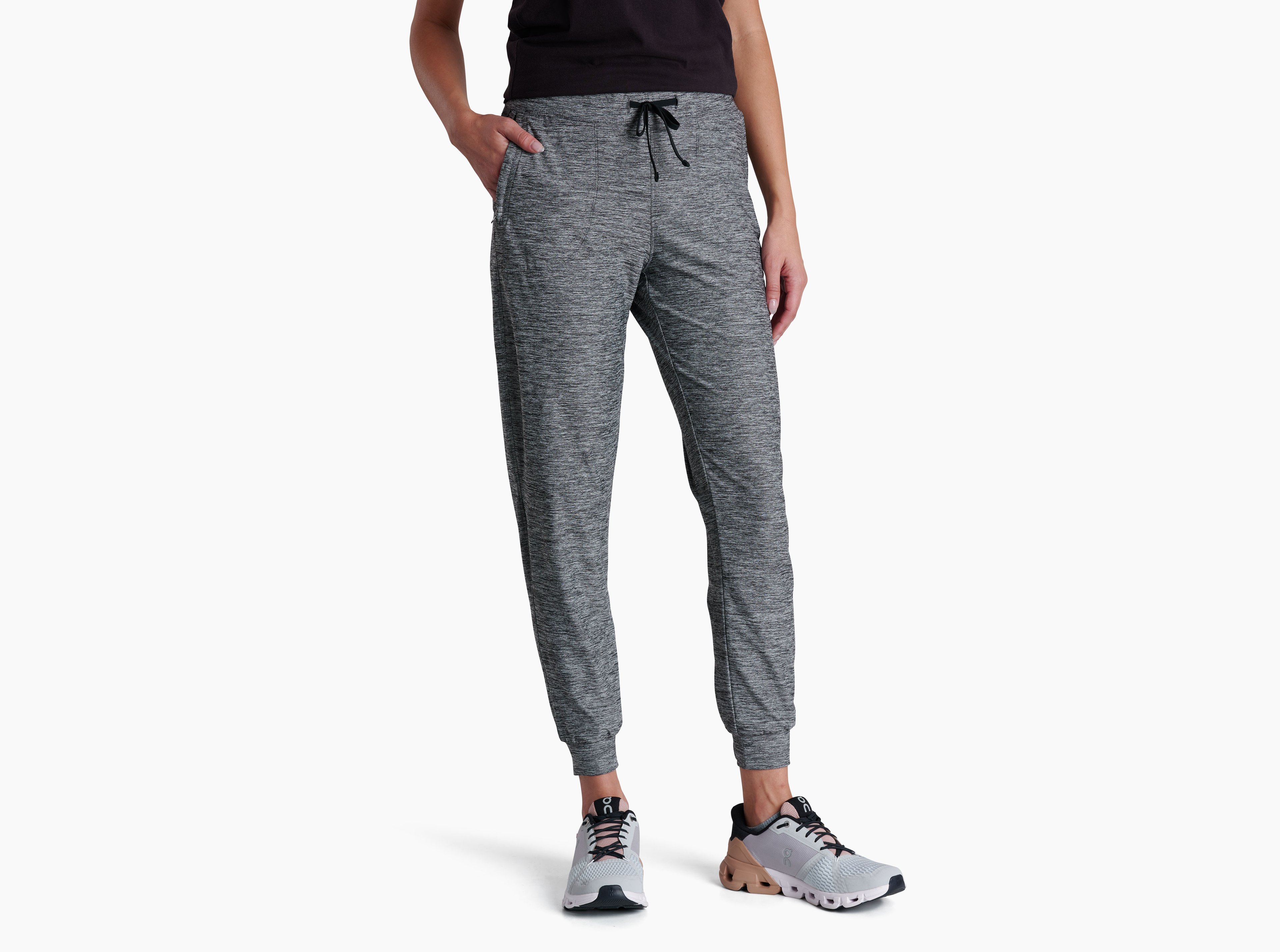 KUHL W's Revivr Joggr GREY HEATHER Front