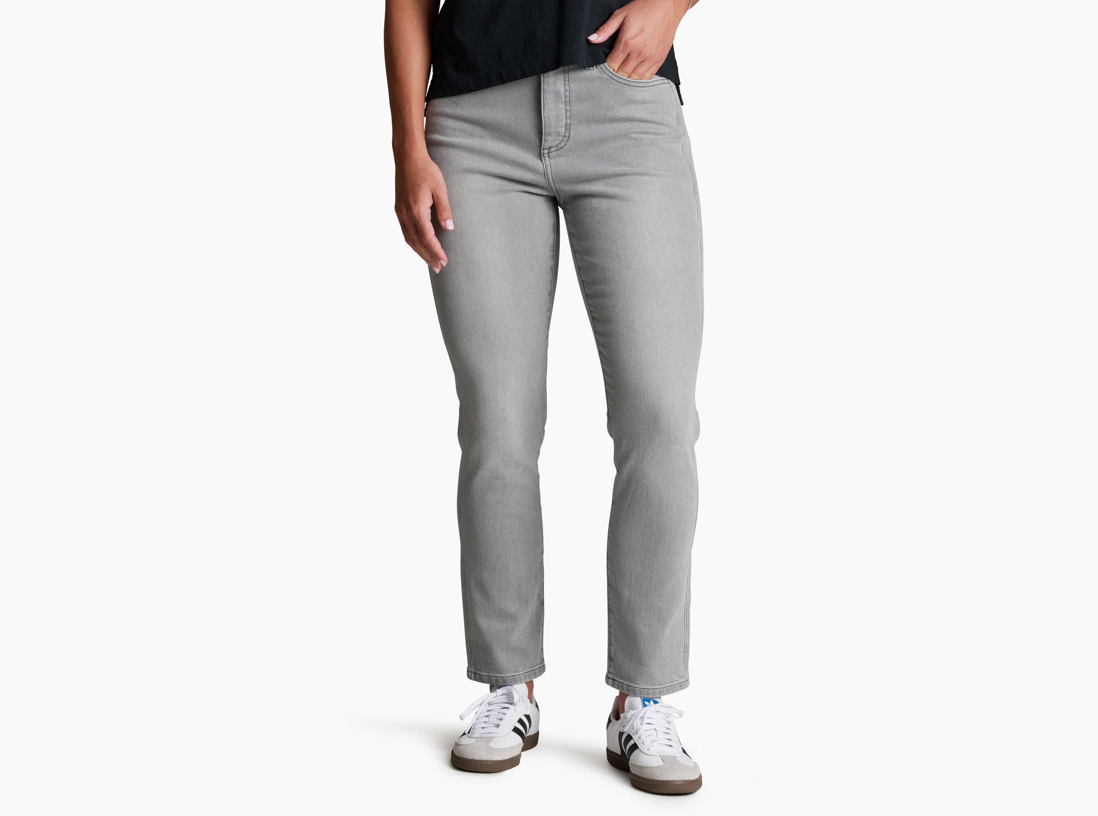 KUHL Kontour Rigid Skinny Denim HAZE Front
