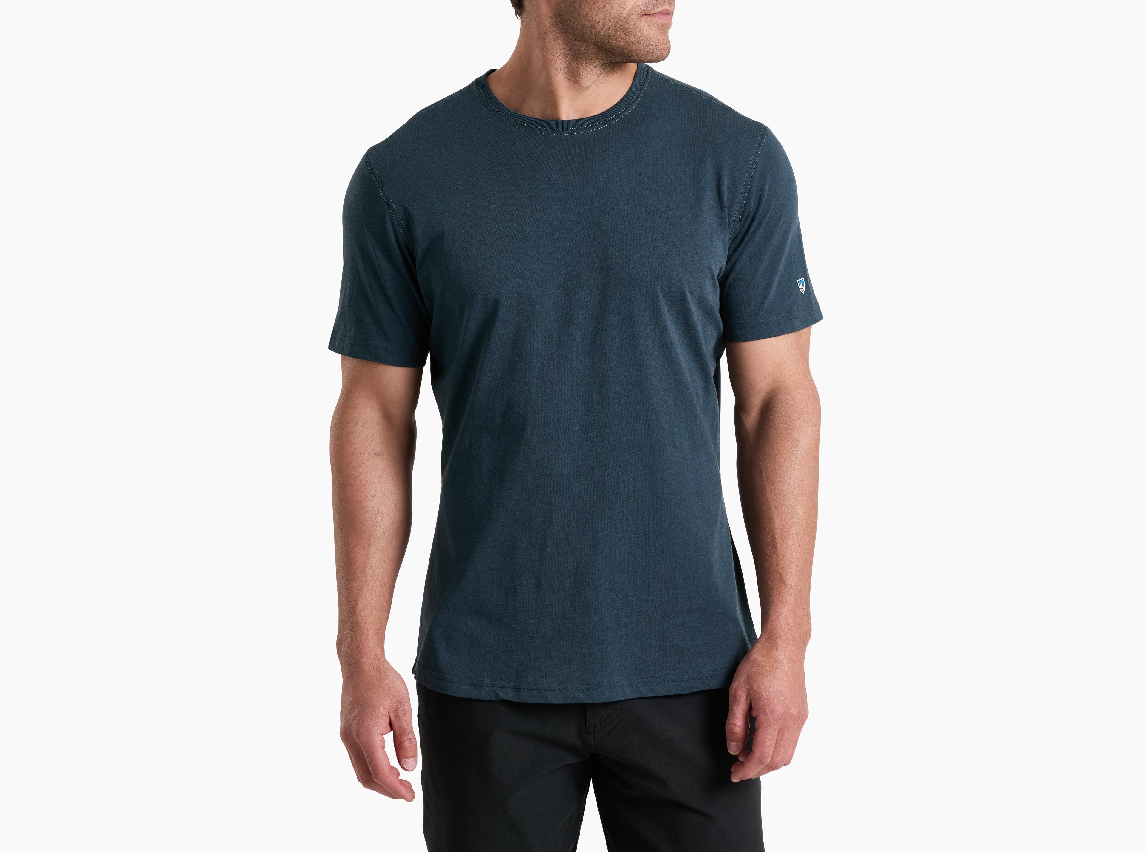 KUHL Brazen KUHLDRY Kurve Cut T PIRATE BLUE Front