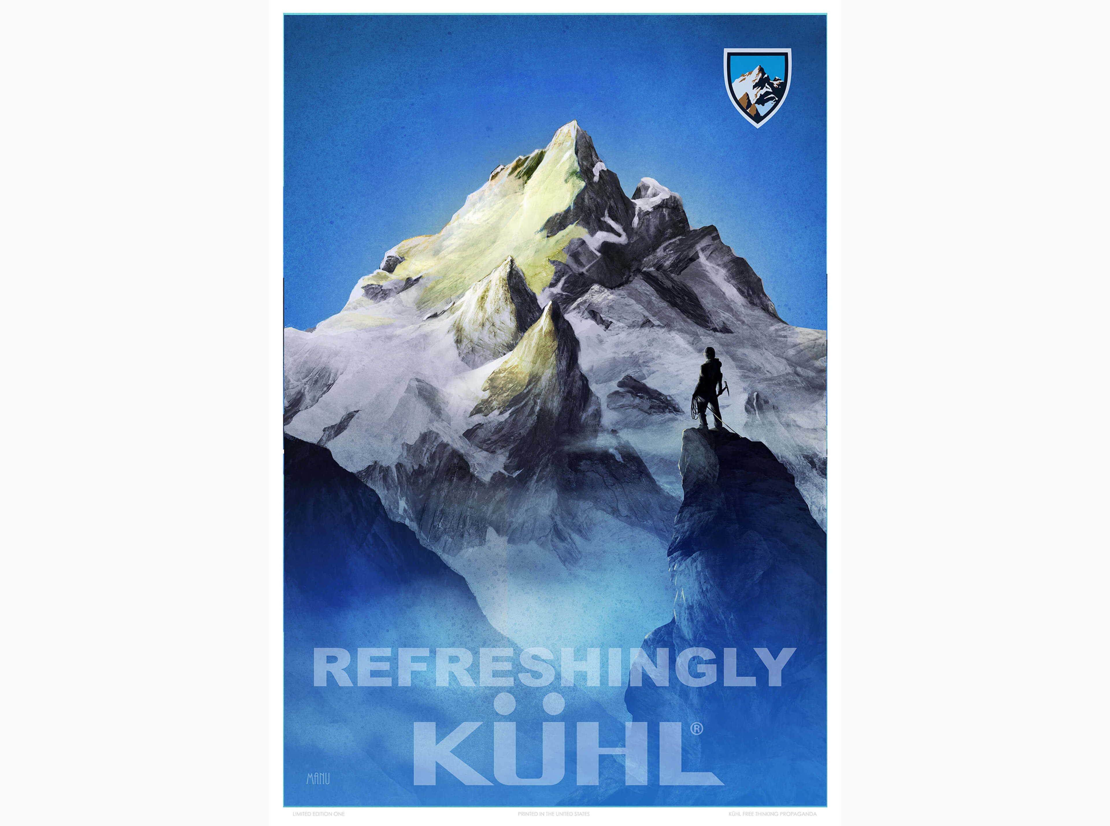 KUHL PRINT MT CLIMBER GREY
